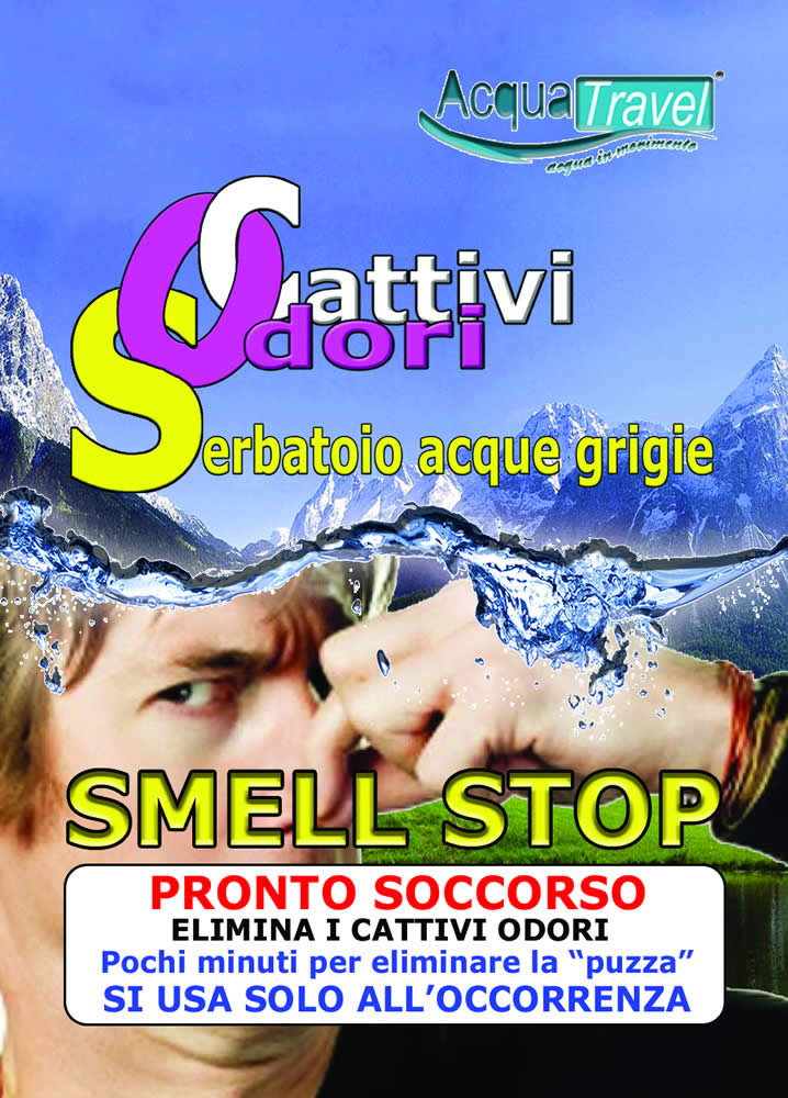 ACQUATRAVEL - Smell-Stop sanificante igienizzante per serbatoio acque grigie
